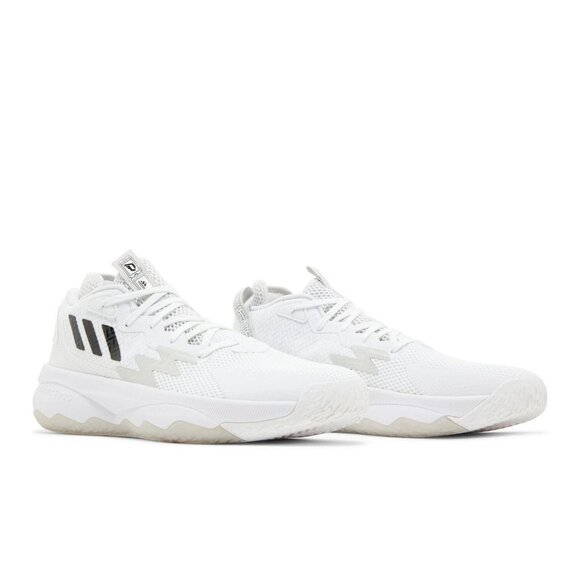 adidas Dame 8 Admit One - Cloud White GY6462 Mens Shoes Size 11.5 Basketball Gym - Picture 3 of 12